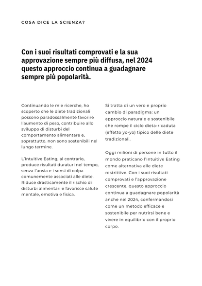 MINDFUL & INTUITIVE EATING