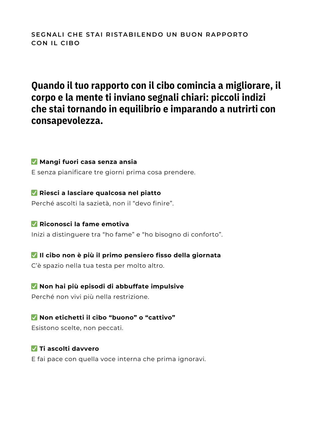 MINDFUL & INTUITIVE EATING